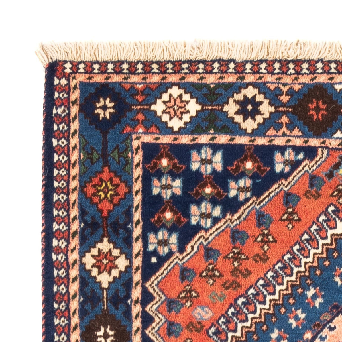 Tapis persan - Nomadic - 135 x 85 cm - rouge