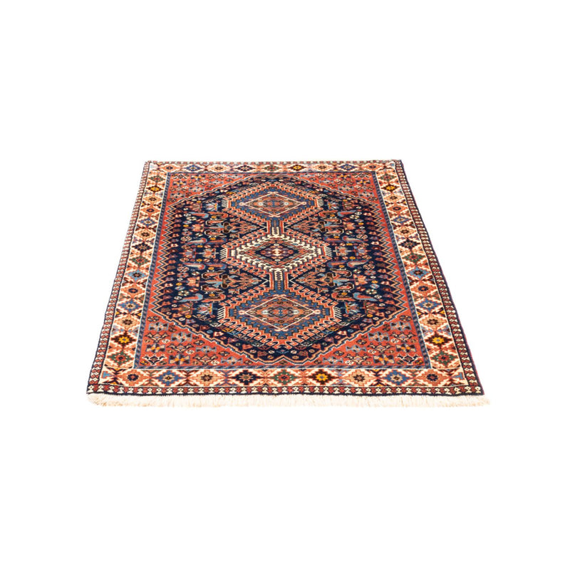 Tapis persan - Nomadic - 125 x 80 cm - bleu foncé