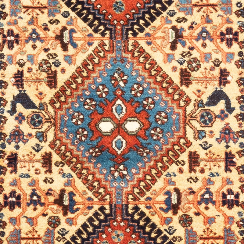 Tapis persan - Nomadic - 130 x 84 cm - crème