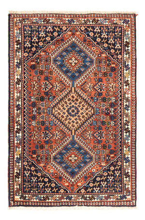 Tapis persan - Nomadic - 125 x 84 cm - rouge
