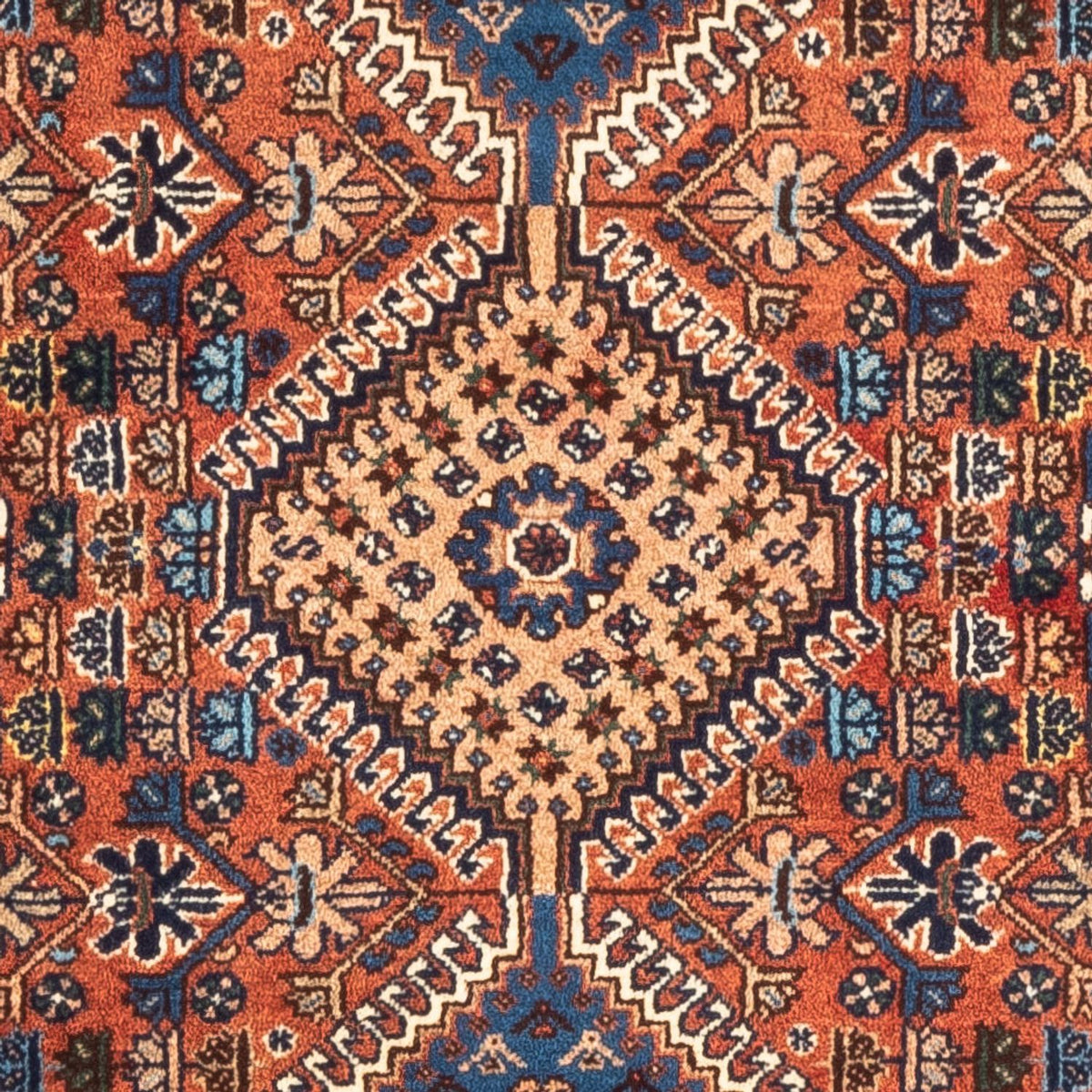 Tapis persan - Nomadic - 125 x 84 cm - rouge