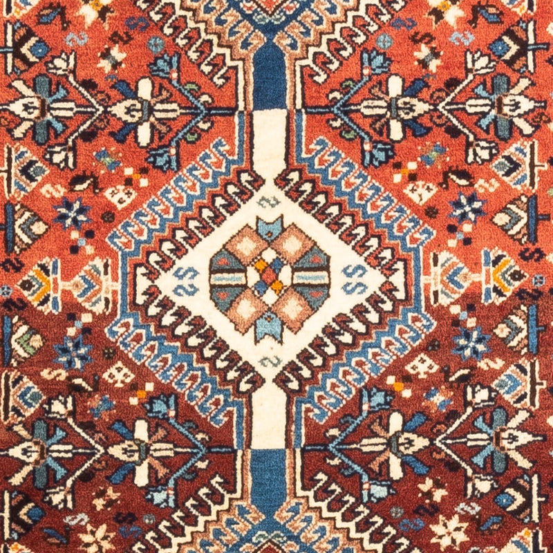 Tapis persan - Nomadic - 130 x 85 cm - rouge