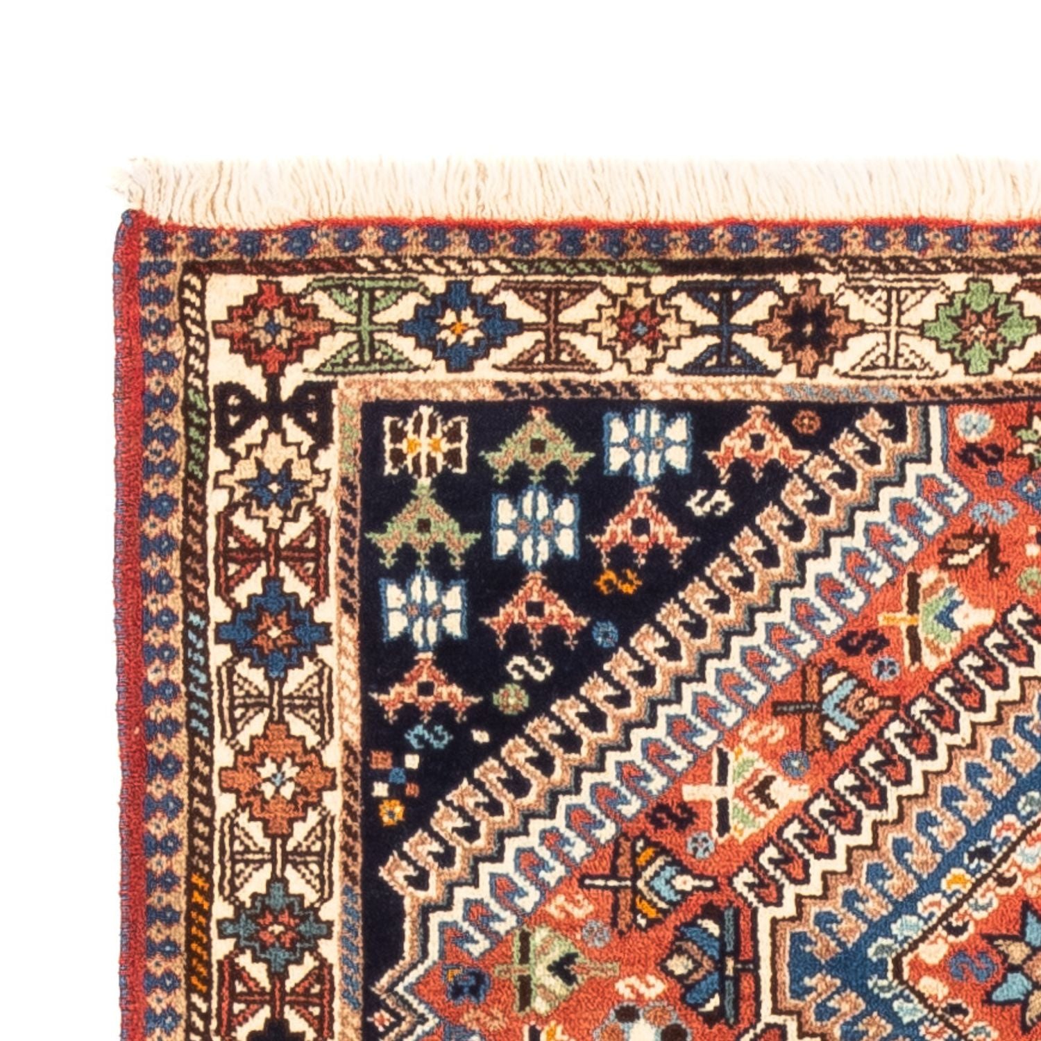 Tapis persan - Nomadic - 130 x 85 cm - rouge
