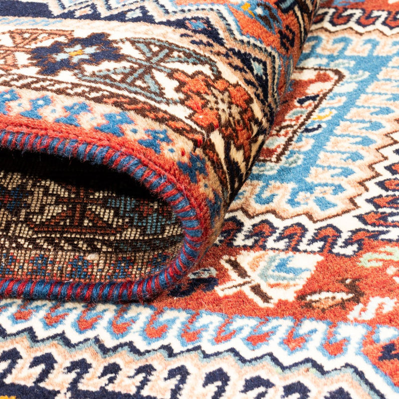 Tapis persan - Nomadic - 130 x 85 cm - rouge