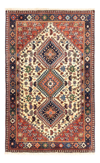 Tapis persan - Nomadic - 130 x 80 cm - crème