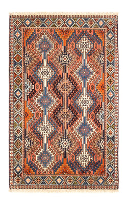 Tapis persan - Nomadic - 125 x 80 cm - rouge