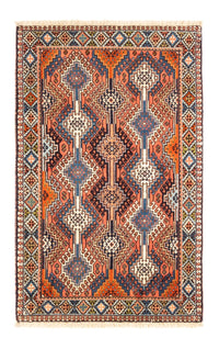 Tapis persan - Nomadic - 125 x 80 cm - rouge