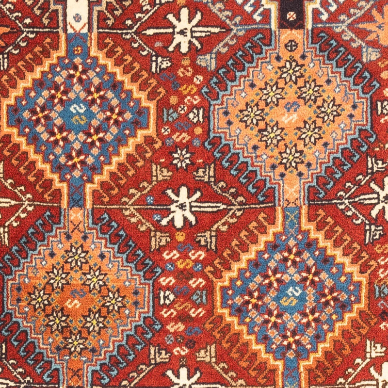 Tapis de couloir Tapis persan - Nomadic - 190 x 85 cm - rouge