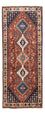 Tapis de couloir Tapis persan - Nomadic - 205 x 80 cm - rouge