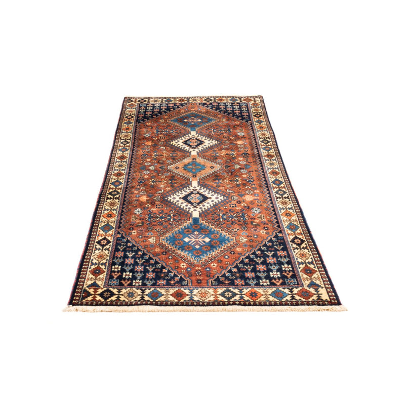 Tapis de couloir Tapis persan - Nomadic - 205 x 80 cm - rouge