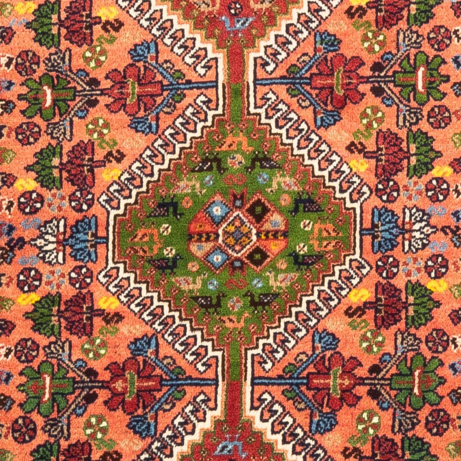Tapis de couloir Tapis persan - Nomadic - 207 x 85 cm - rouge