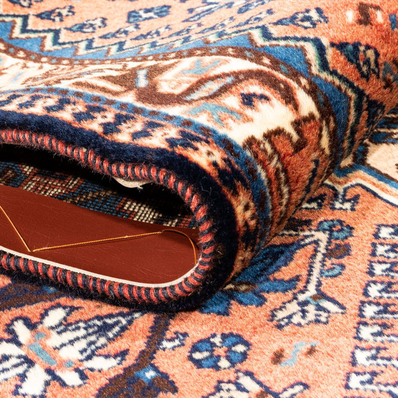 Tapis de couloir Tapis persan - Nomadic - 200 x 80 cm - rouge