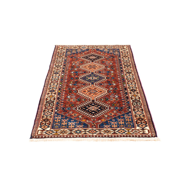 Tapis de couloir Tapis persan - Nomadic - 195 x 80 cm - rouge
