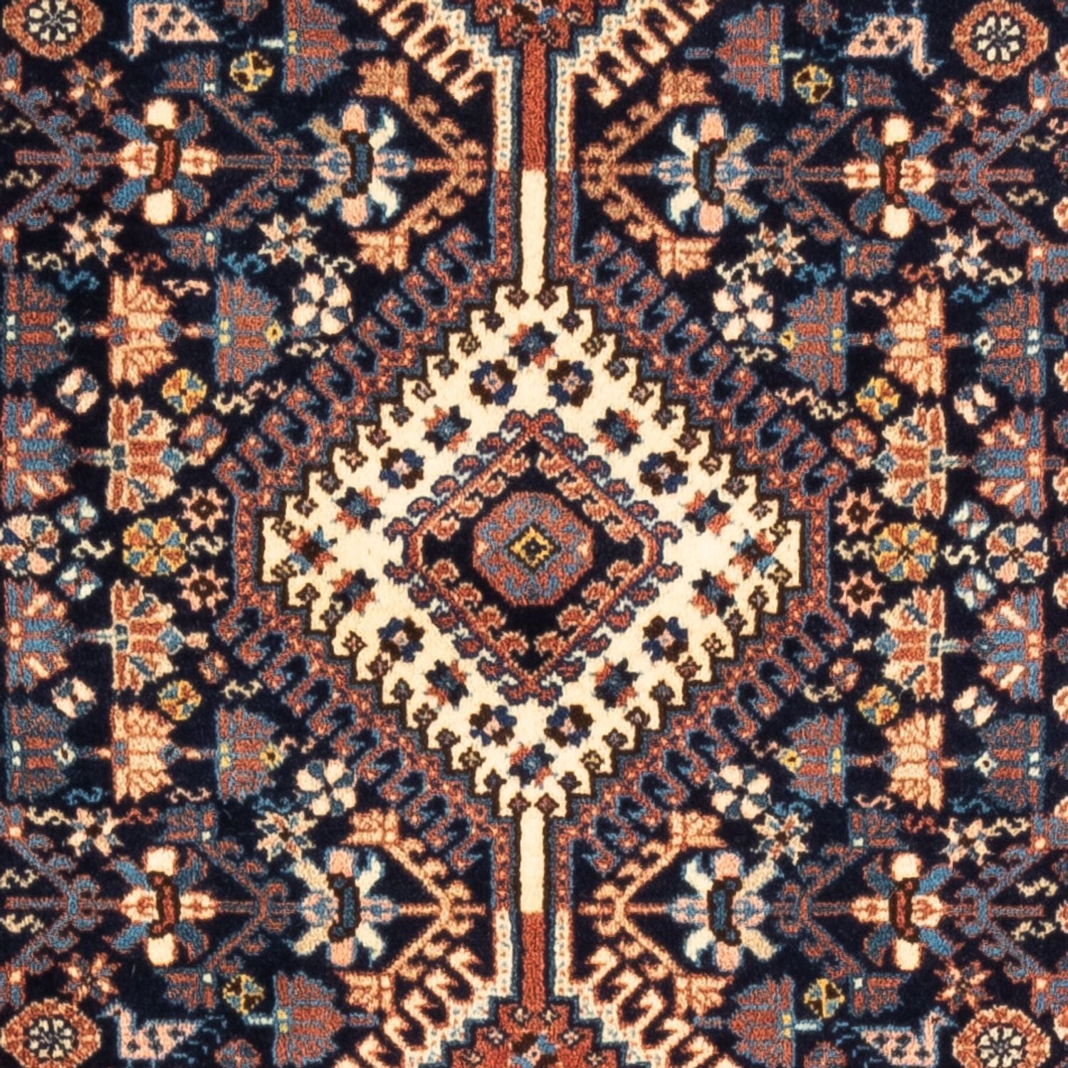 Tapis de couloir Tapis persan - Nomadic - 202 x 84 cm - bleu foncé