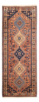 Tapis de couloir Tapis persan - Nomadic - 193 x 85 cm - rouge