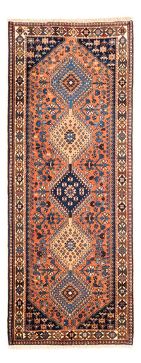 Tapis de couloir Tapis persan - Nomadic - 193 x 85 cm - rouge