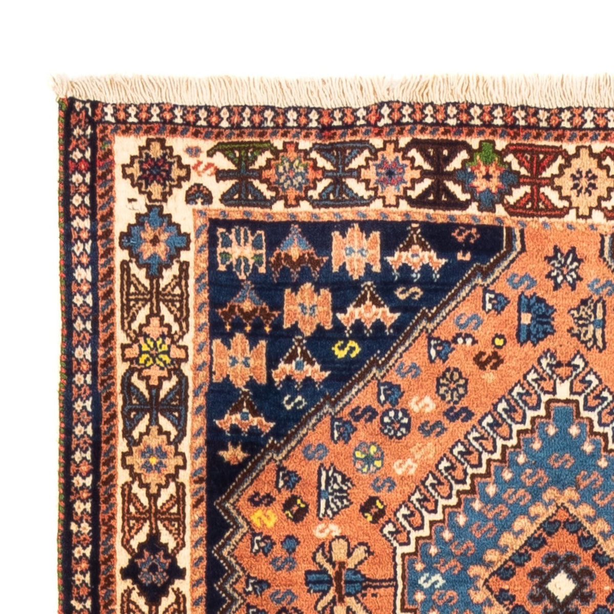 Tapis de couloir Tapis persan - Nomadic - 193 x 85 cm - rouge