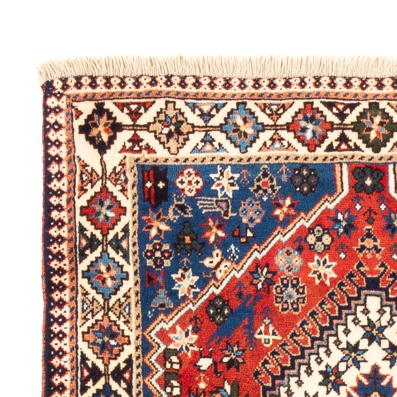 Tapis de couloir Tapis persan - Nomadic - 195 x 80 cm - rouge