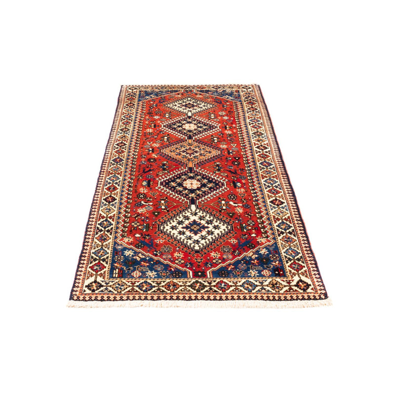 Tapis de couloir Tapis persan - Nomadic - 195 x 80 cm - rouge