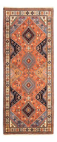 Tapis de couloir Tapis persan - Nomadic - 192 x 80 cm - rouge
