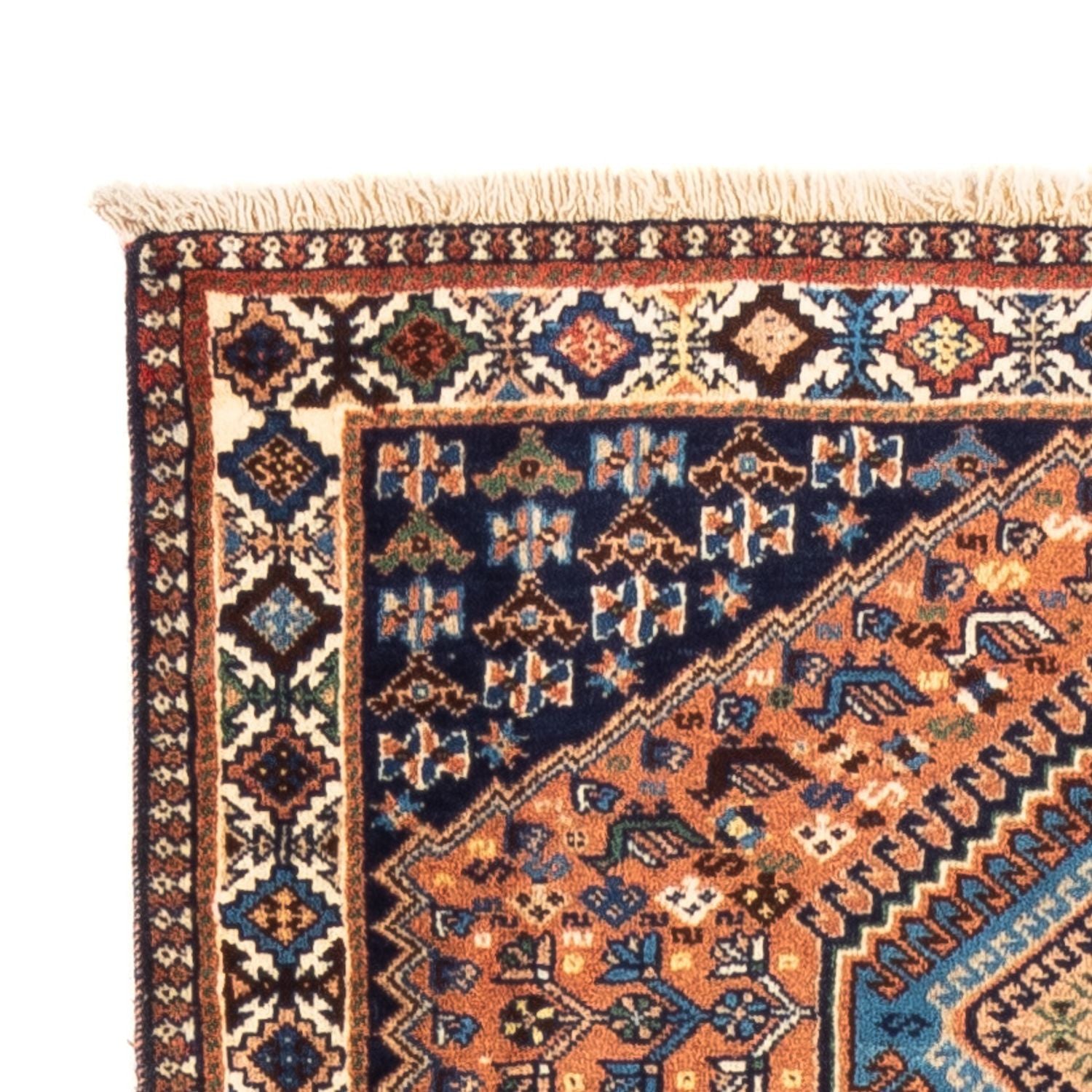 Tapis de couloir Tapis persan - Nomadic - 193 x 85 cm - rouge