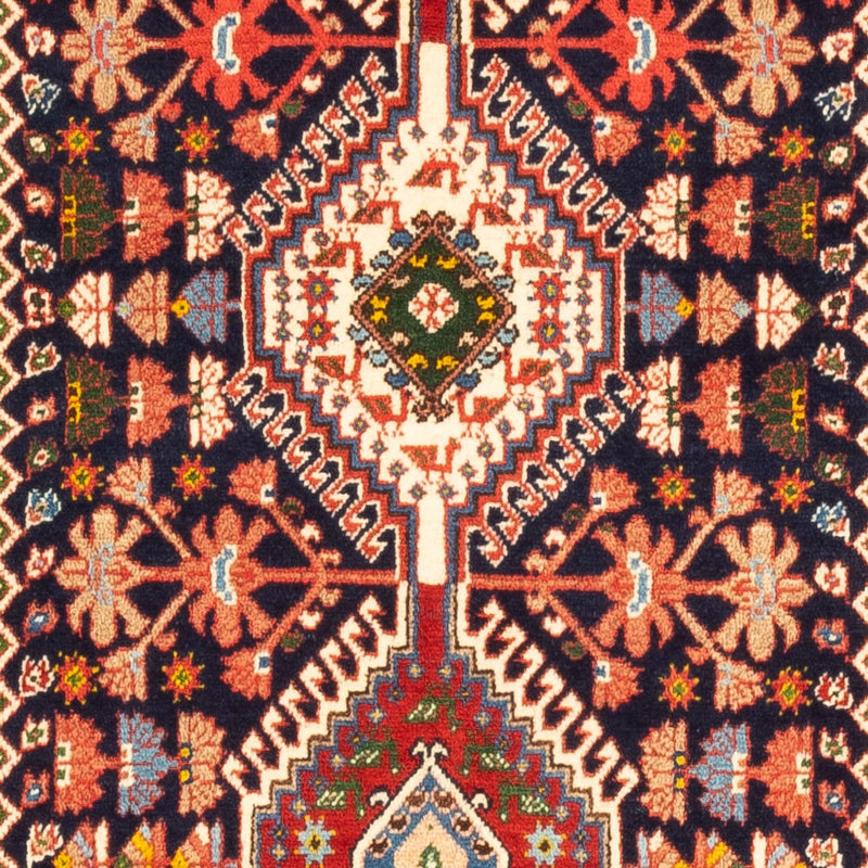 Tapis de couloir Tapis persan - Nomadic - 207 x 80 cm - bleu foncé