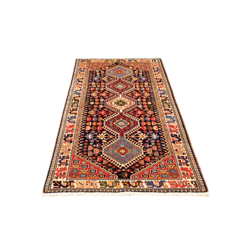 Tapis de couloir Tapis persan - Nomadic - 207 x 80 cm - bleu foncé