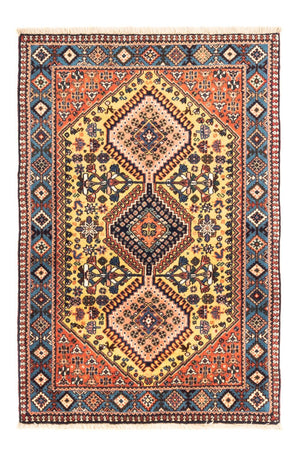 Tapis persan - Nomadic - 123 x 83 cm - jaune