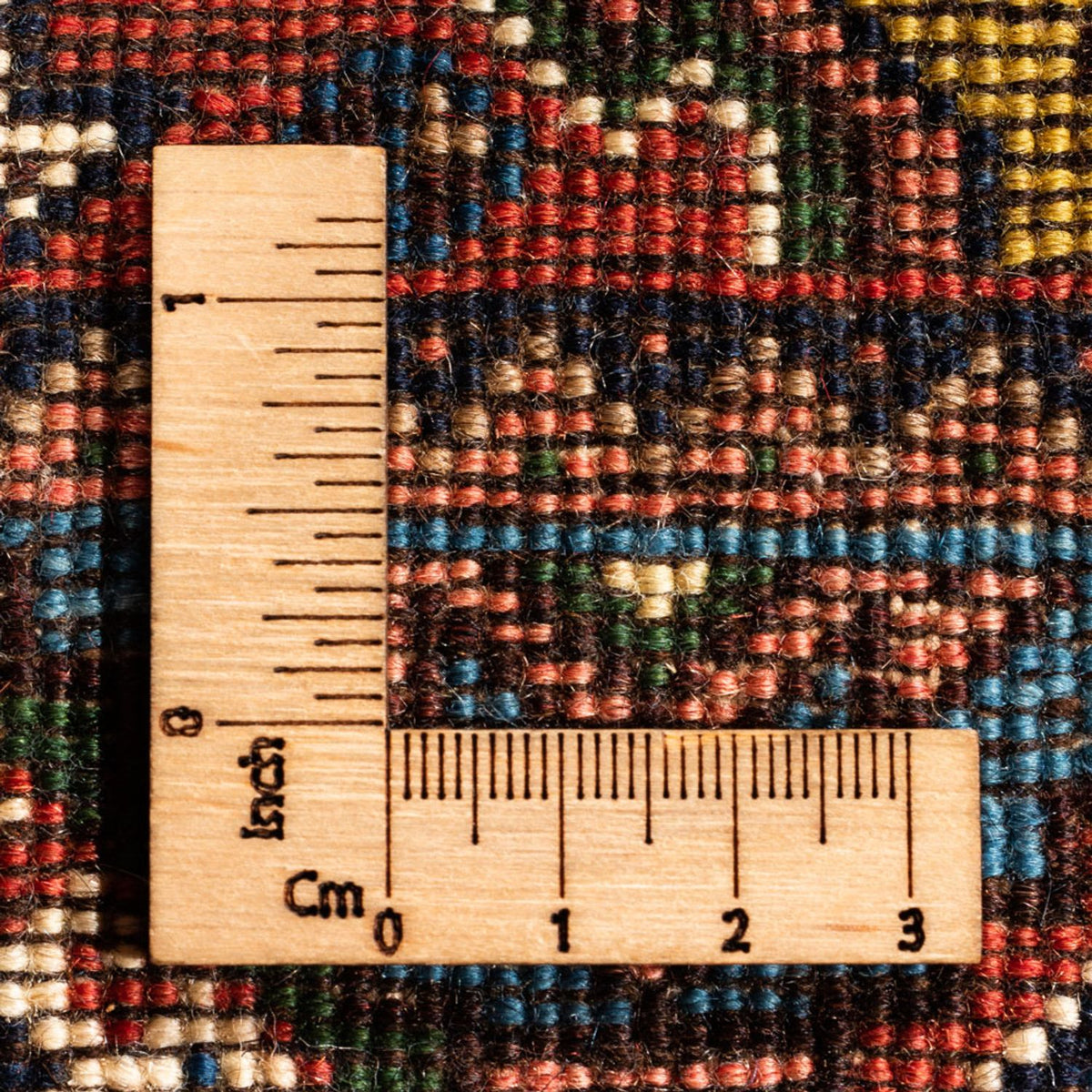 Tapis persan - Nomadic - 123 x 83 cm - jaune