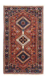 Tapis persan - Nomadic - 137 x 80 cm - rouge