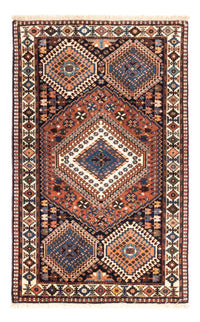 Tapis persan - Nomadic - 127 x 80 cm - rouge