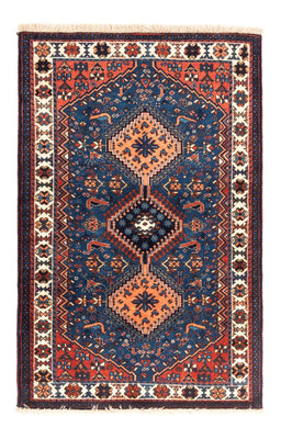 Tapis persan - Nomadic - 127 x 83 cm - bleu