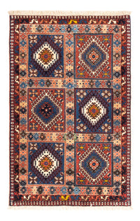 Tapis persan - Nomadic - 124 x 80 cm - multicolore