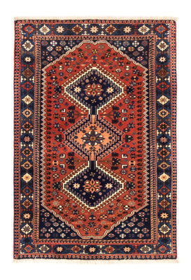 Tapis persan - Nomadic - 122 x 84 cm - rouge