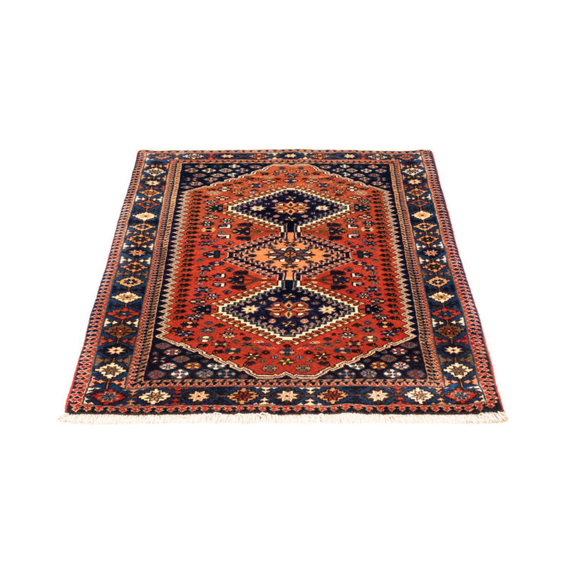 Tapis persan - Nomadic - 122 x 84 cm - rouge