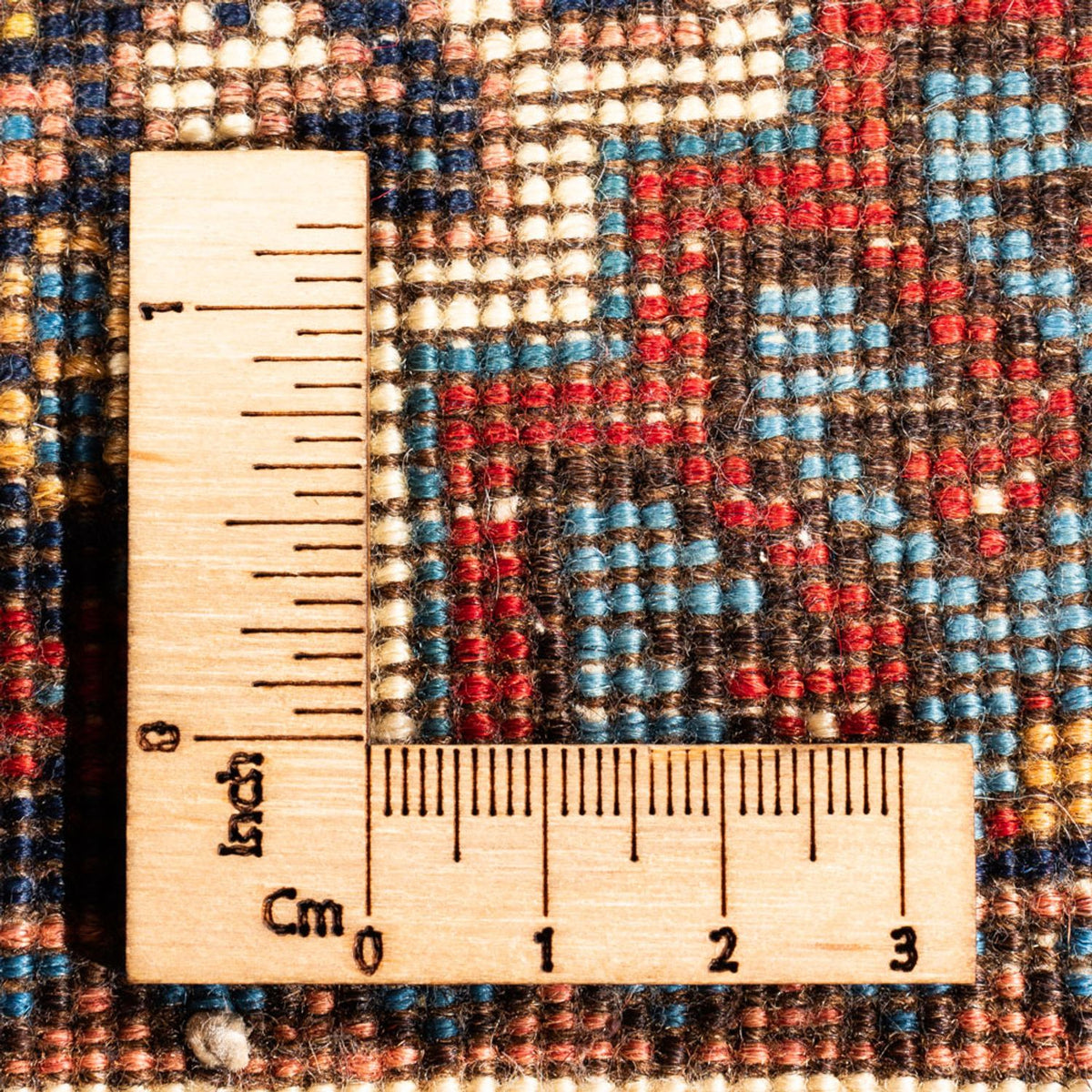 Tapis persan - Nomadic - 128 x 85 cm - bleu foncé