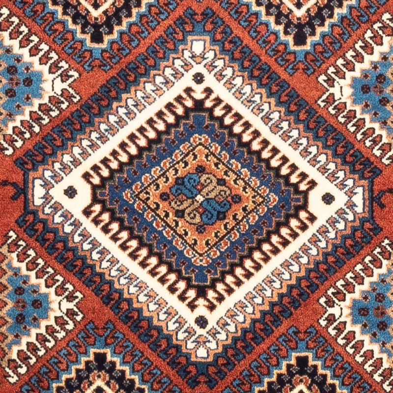 Tapis persan - Nomadic - 126 x 80 cm - rouge