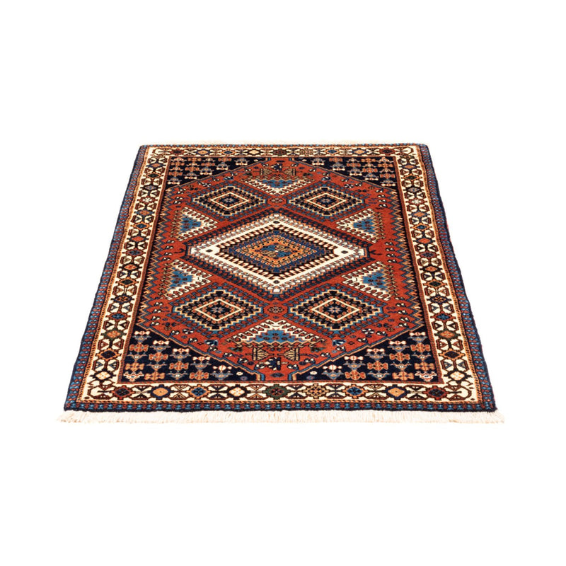 Tapis persan - Nomadic - 126 x 80 cm - rouge