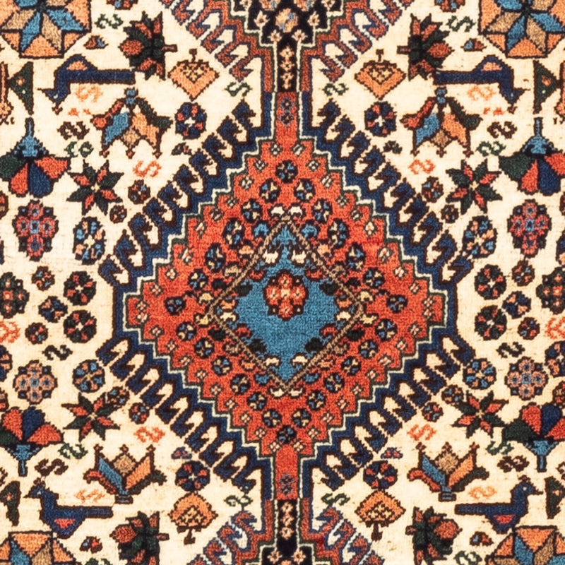 Tapis persan - Nomadic - 123 x 86 cm - crème