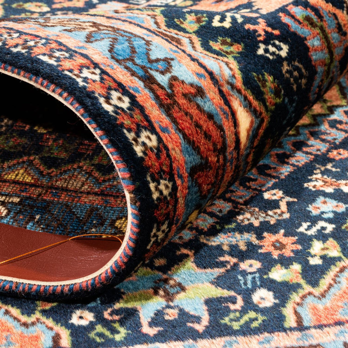 Tapis persan - Nomadic - 120 x 81 cm - bleu foncé