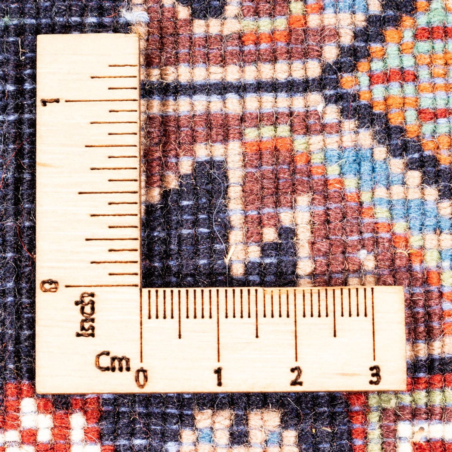 Tapis de couloir Tapis persan - Nomadic - 212 x 85 cm - rouge