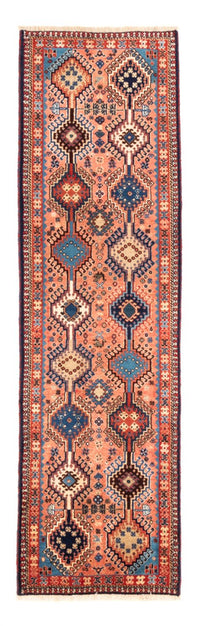 Tapis de couloir Tapis persan - Nomadic - 185 x 55 cm - rouge