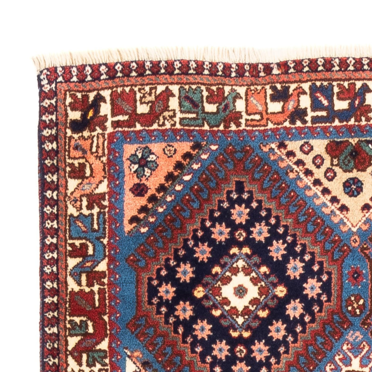 Tapis de couloir Tapis persan - Nomadic - 204 x 80 cm - multicolore