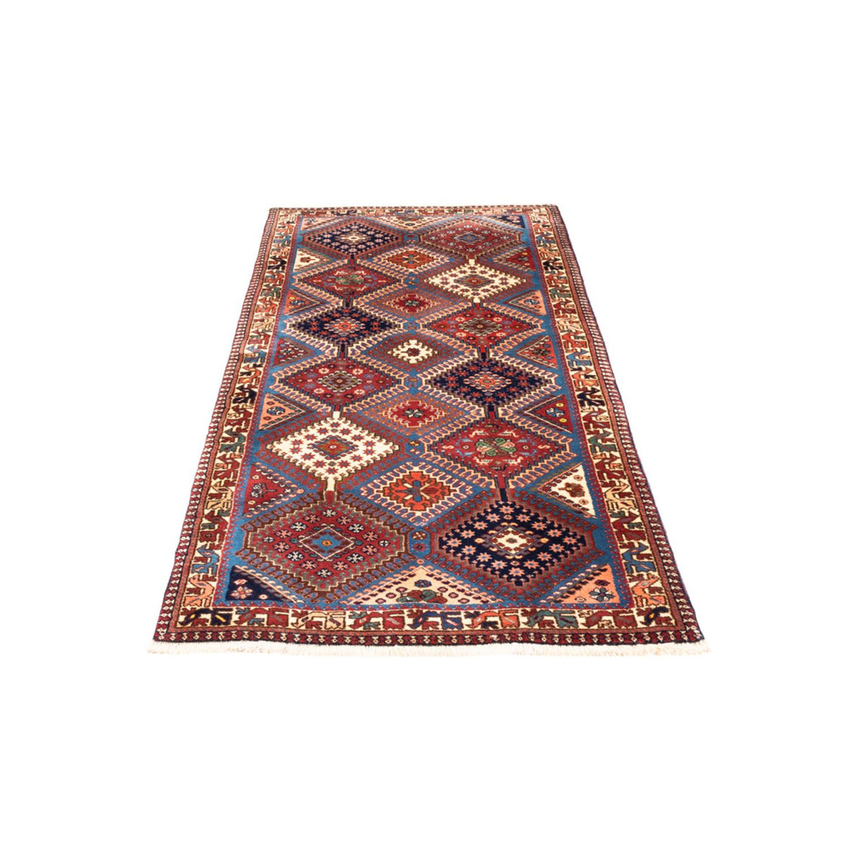 Tapis de couloir Tapis persan - Nomadic - 204 x 80 cm - multicolore