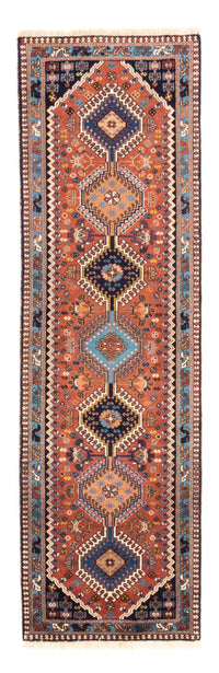Tapis de couloir Tapis persan - Nomadic - 200 x 62 cm - rouge