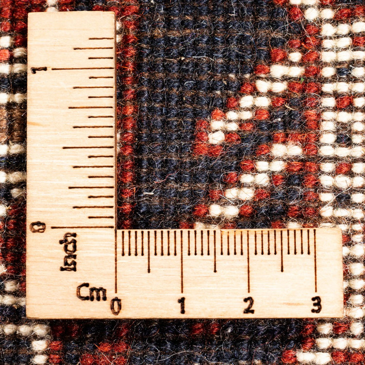 Tapis de couloir Tapis persan - Nomadic - 209 x 80 cm - rouge