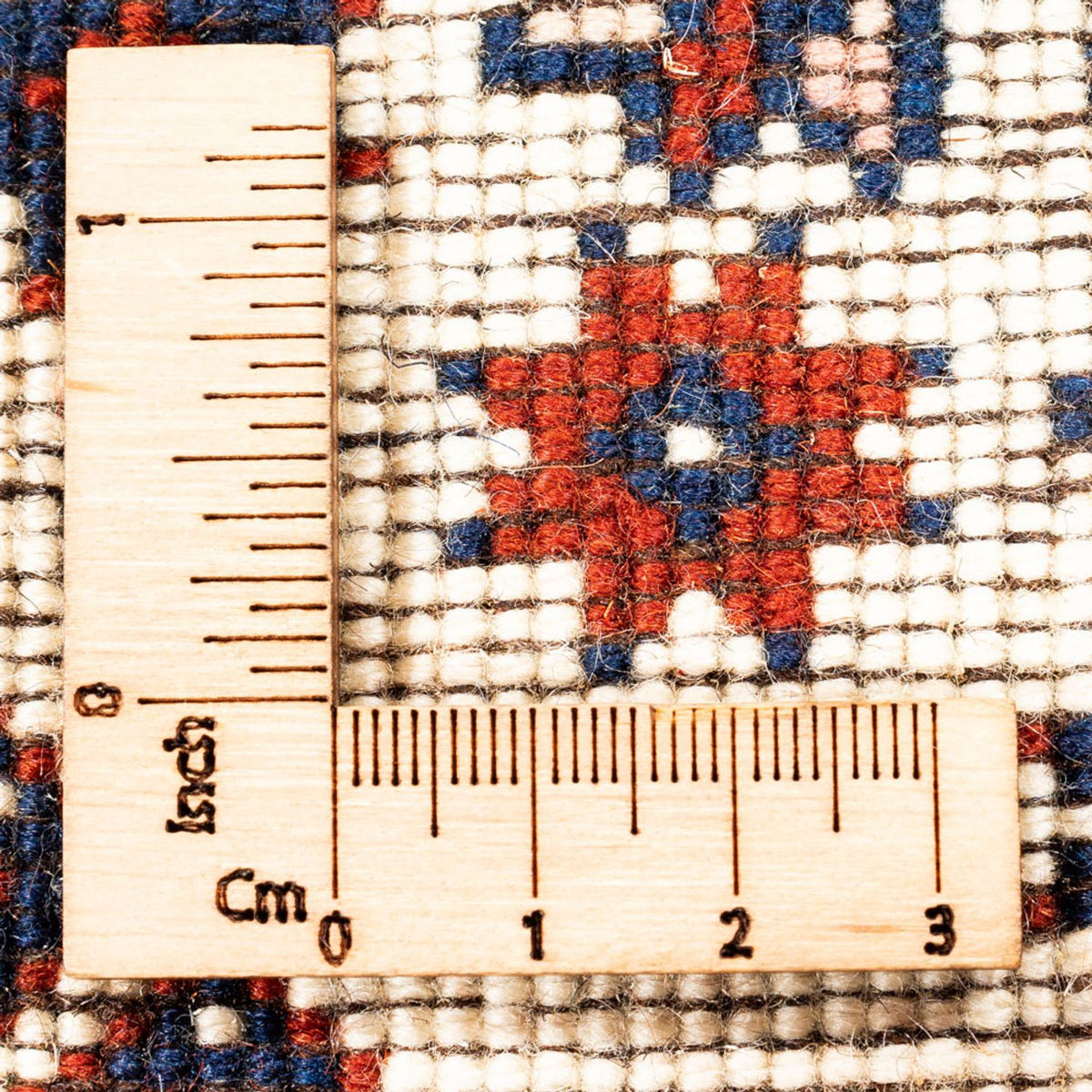 Tapis de couloir Tapis persan - Nomadic - 215 x 83 cm - crème