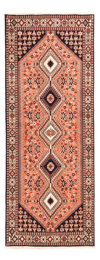Tapis de couloir Tapis persan - Nomadic - 207 x 80 cm - rouge