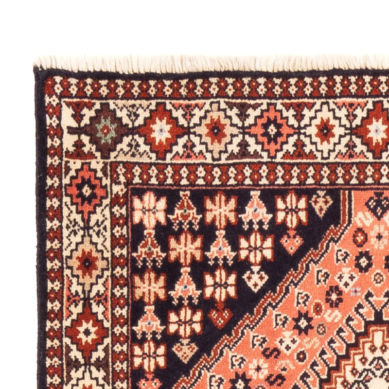 Tapis de couloir Tapis persan - Nomadic - 207 x 80 cm - rouge