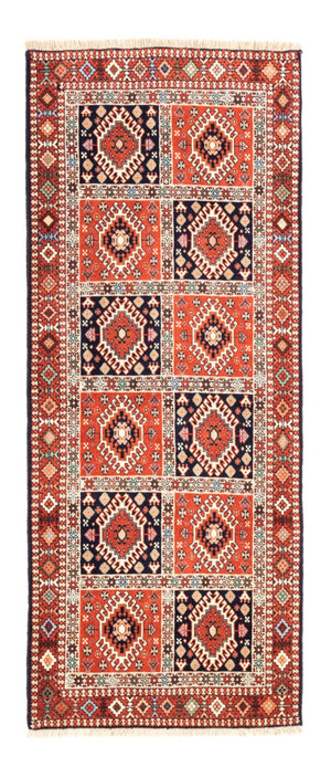 Tapis de couloir Tapis persan - Nomadic - 205 x 83 cm - multicolore